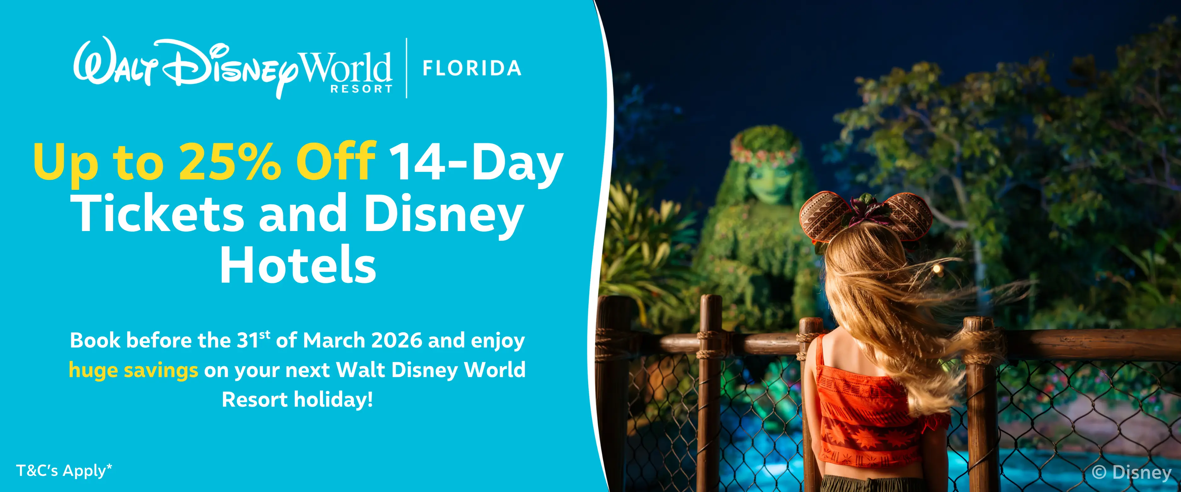 MagicBreaks 2026 Late Booker Offer WDW carousel banner