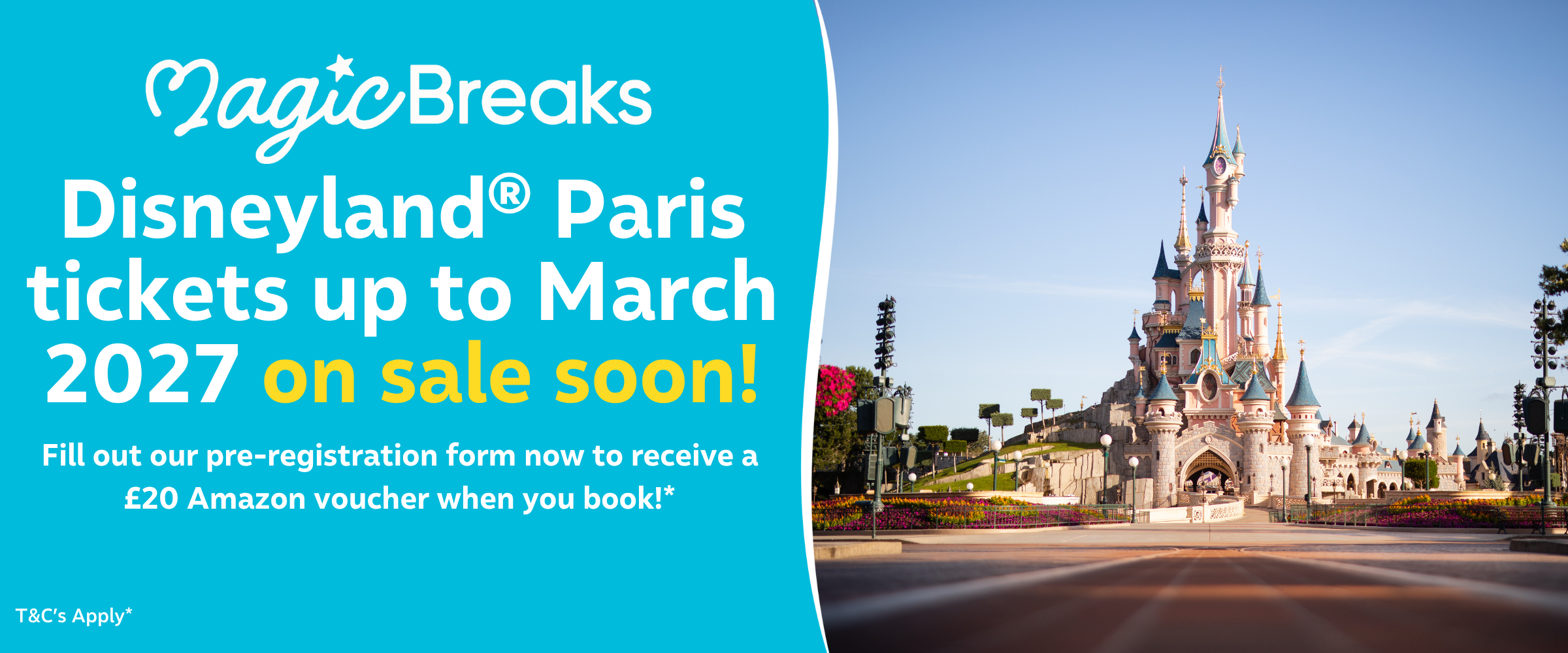 DLP 2026/27 TICKETS ON SALE SOON MagicBreaks DLP 2026/27 TICKETS ON SALE SOON carousel banner