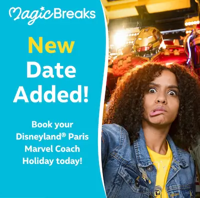 MagicBreaks Marvel Coach New Date carousel banner