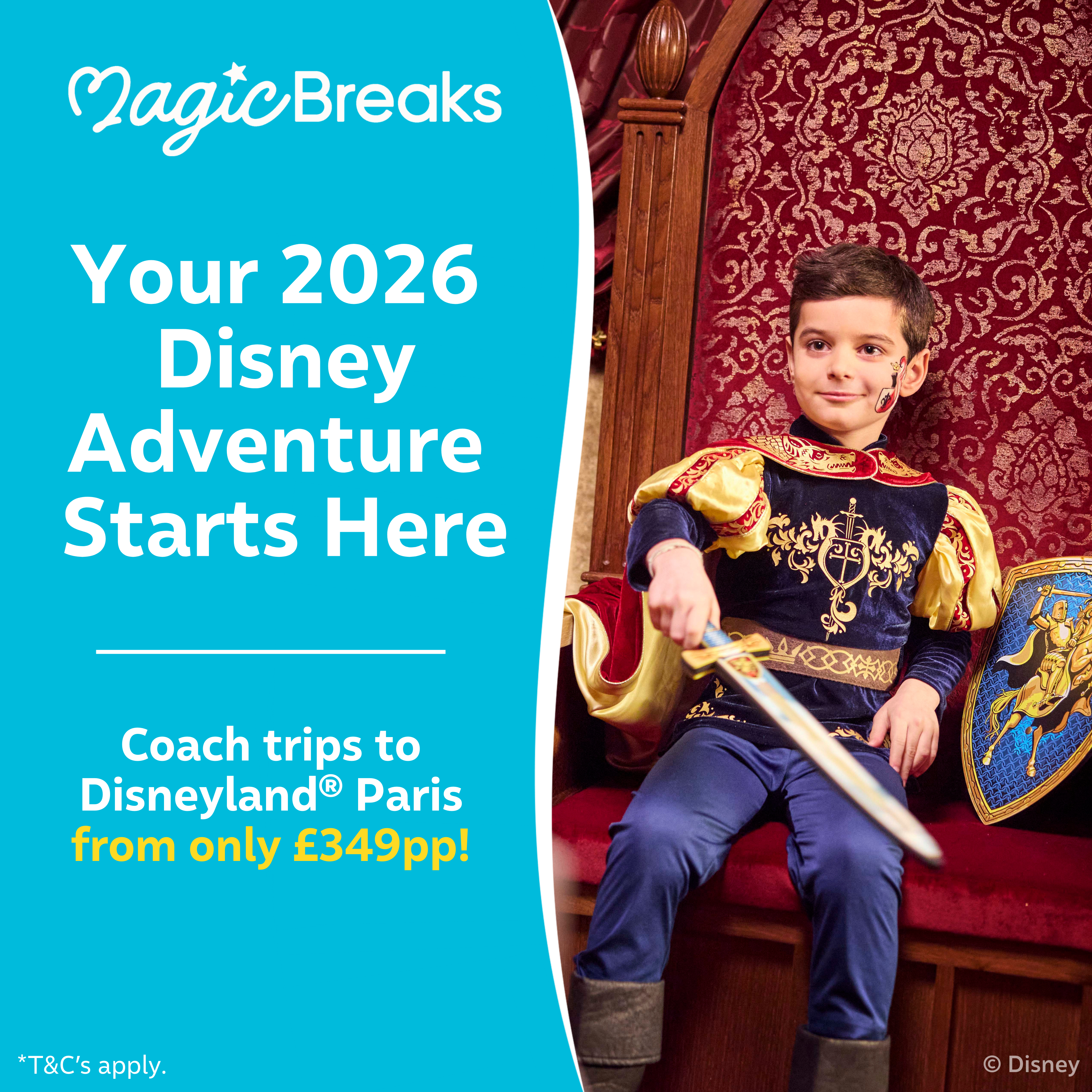 MagicBreaks 2026 DLP Coach Holidays carousel banner