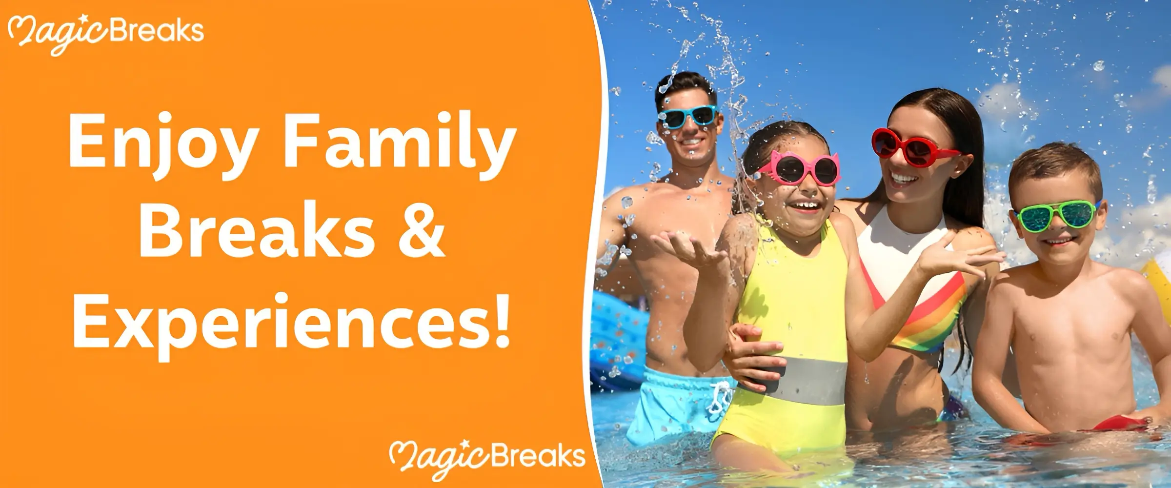 MagicBreaks Enjoy Family Breaks & Experiences! carousel banner