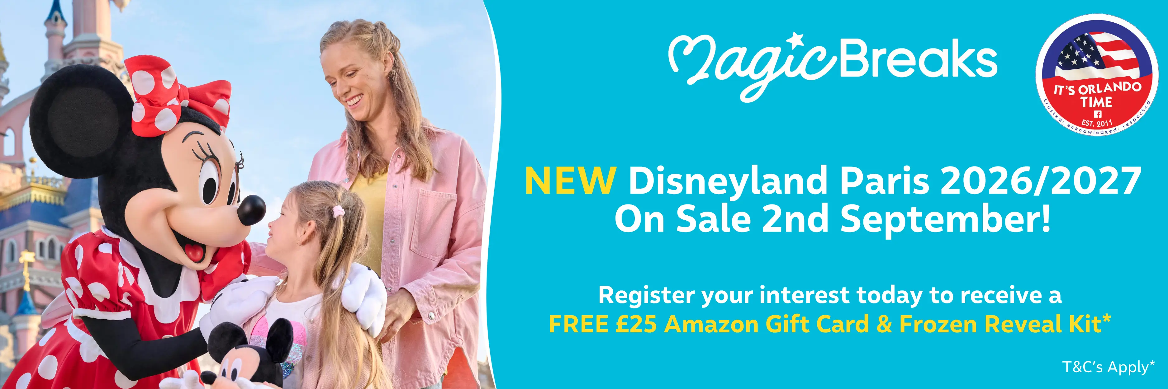 MagicBreaks 26/27 DLP New Season Registry carousel banner