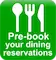 Pre Book Dining Reservations hotel facility icon