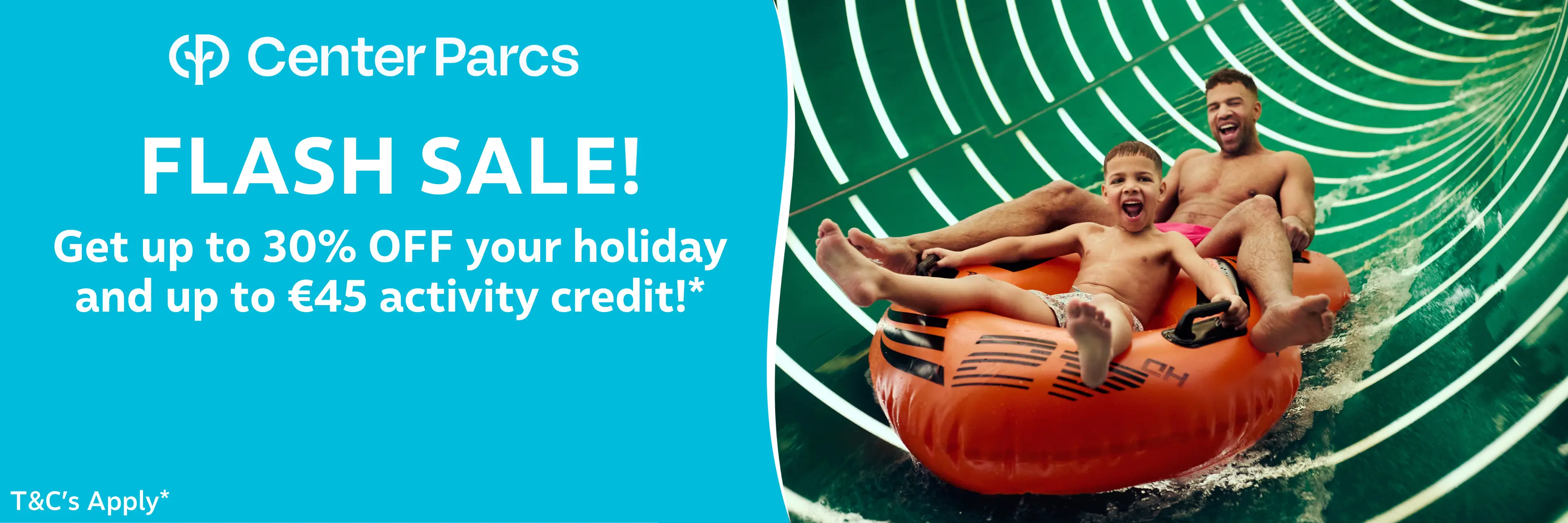 MagicBreaks Center Parcs Europe Sale carousel banner
