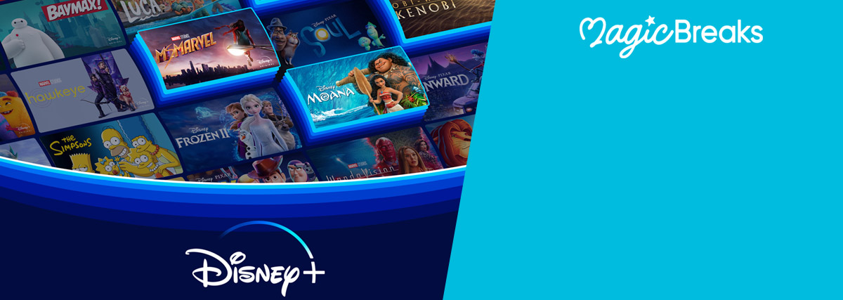 MagicBreaks 12 month Disney+ subscription special offer carousel banner