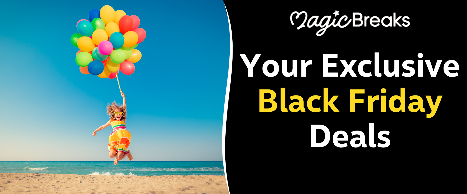 MagicBreaks Black Friday carousel banner