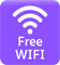 Free Wifi hotel facility icon