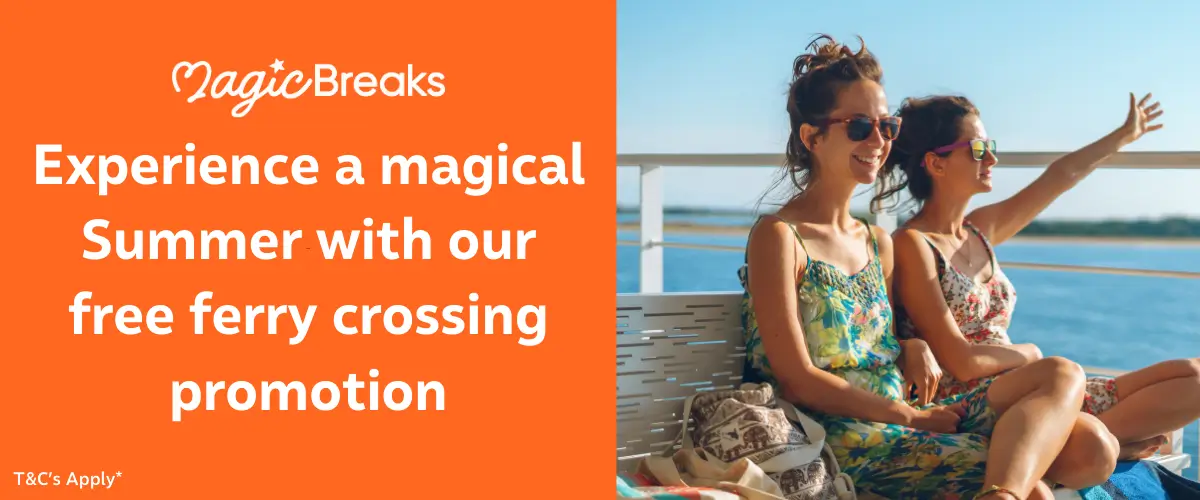 MagicBreaks April Campaign - Free Ferry Crossing carousel banner