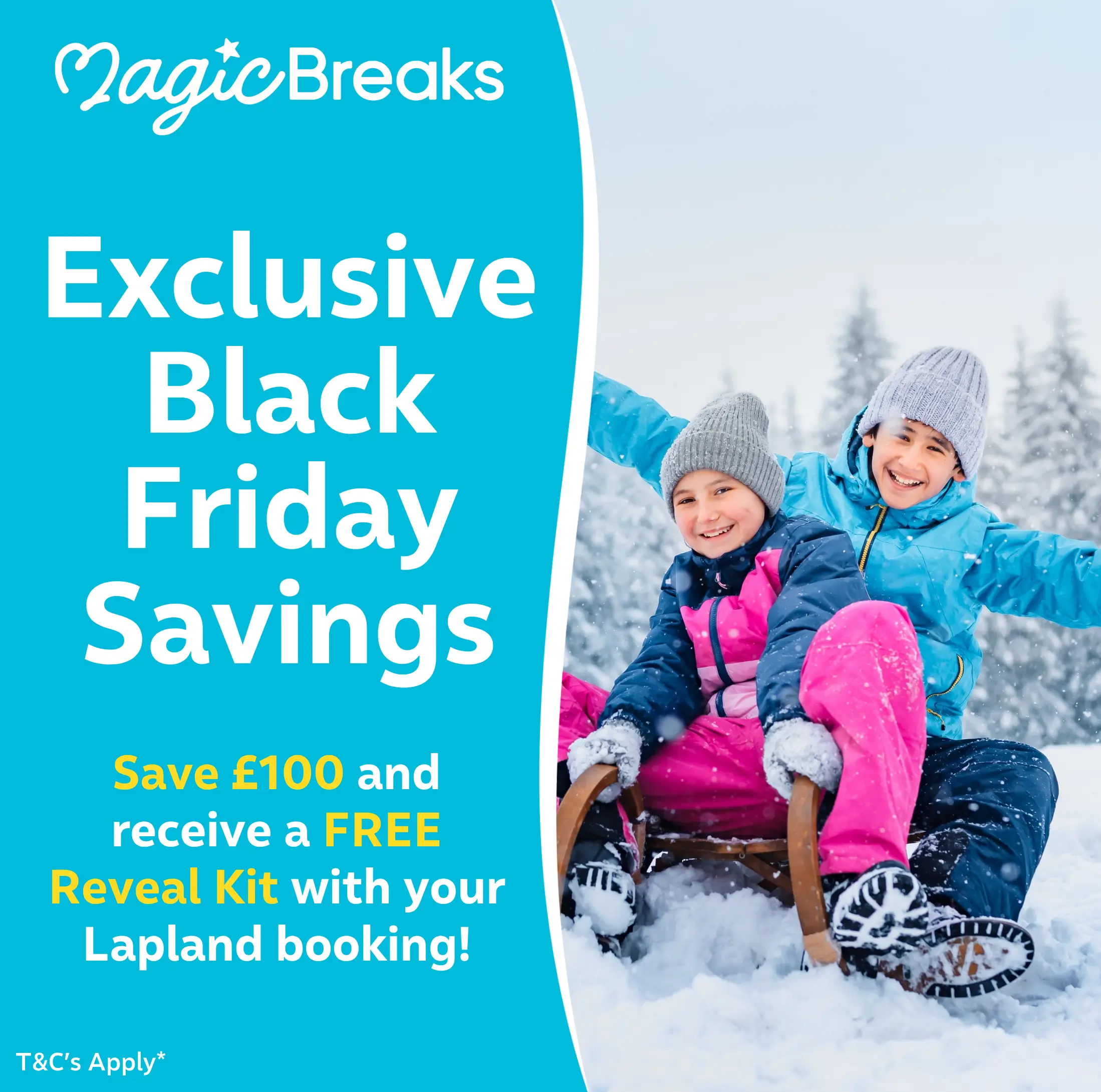 MagicBreaks Lapland Black Friday Offer carousel banner