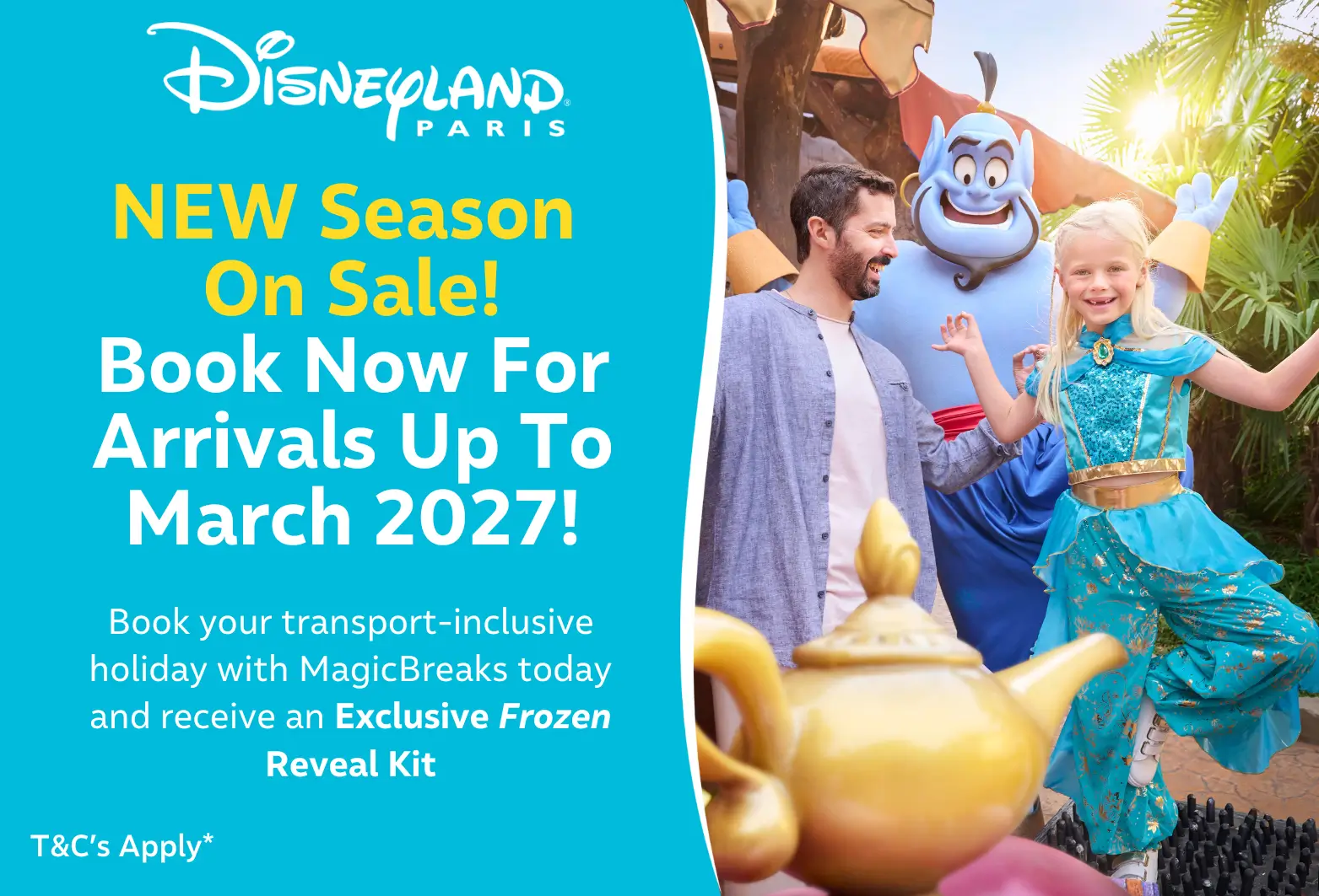 MagicBreaks NEW Disneyland® Paris 2026/2027 Season Available! carousel banner