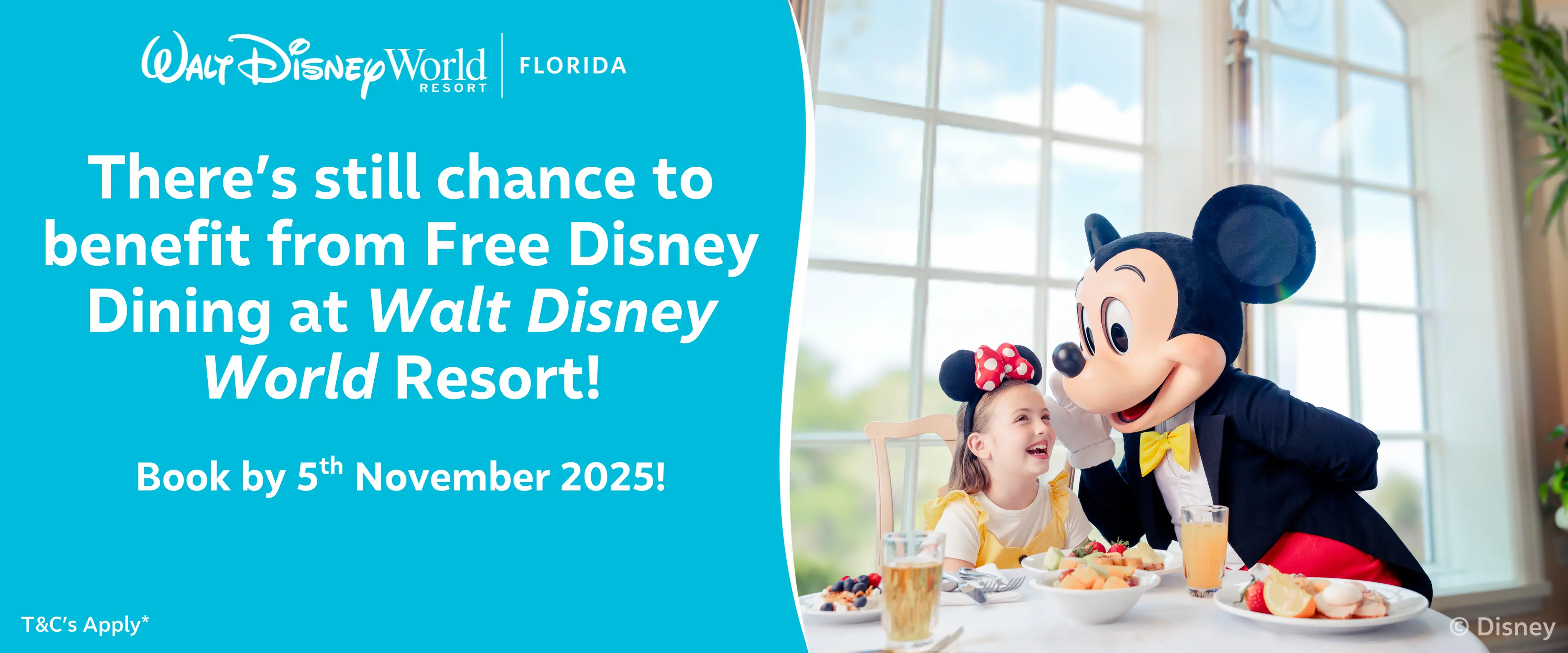 MagicBreaks WDW Free Dine carousel banner