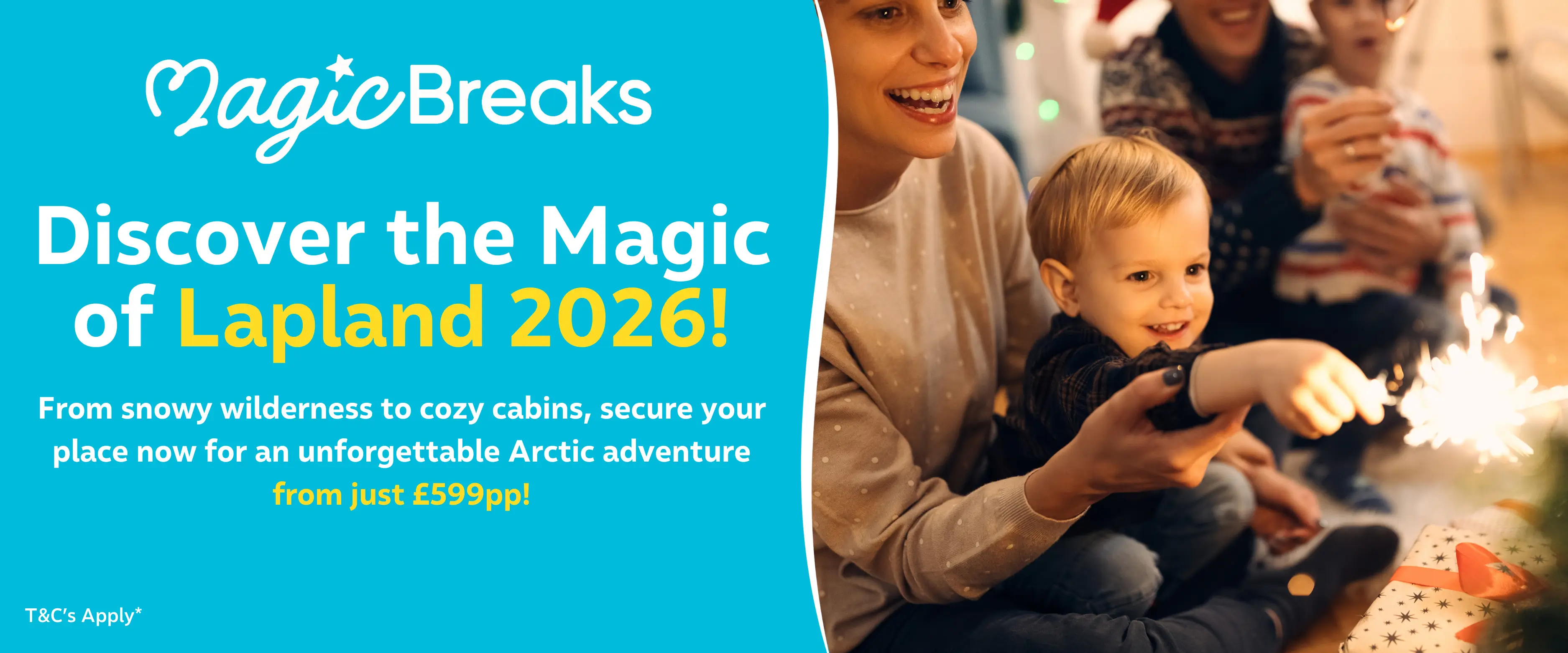 MagicBreaks Lapland 2026 carousel banner
