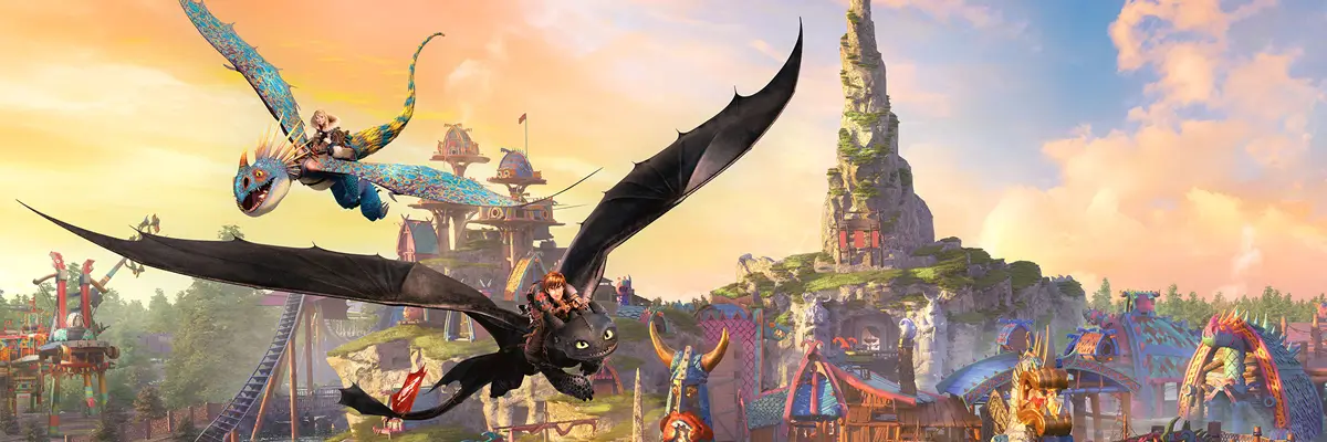 MagicBreaks How to Train Your Dragon - Isle of Berk carousel banner