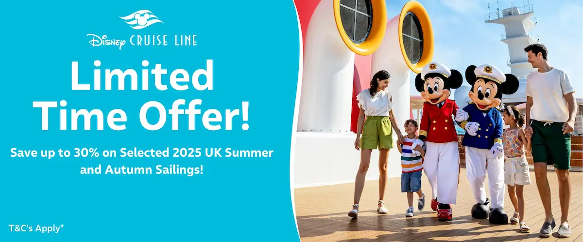 MagicBreaks UK Sailings 30% Off carousel banner