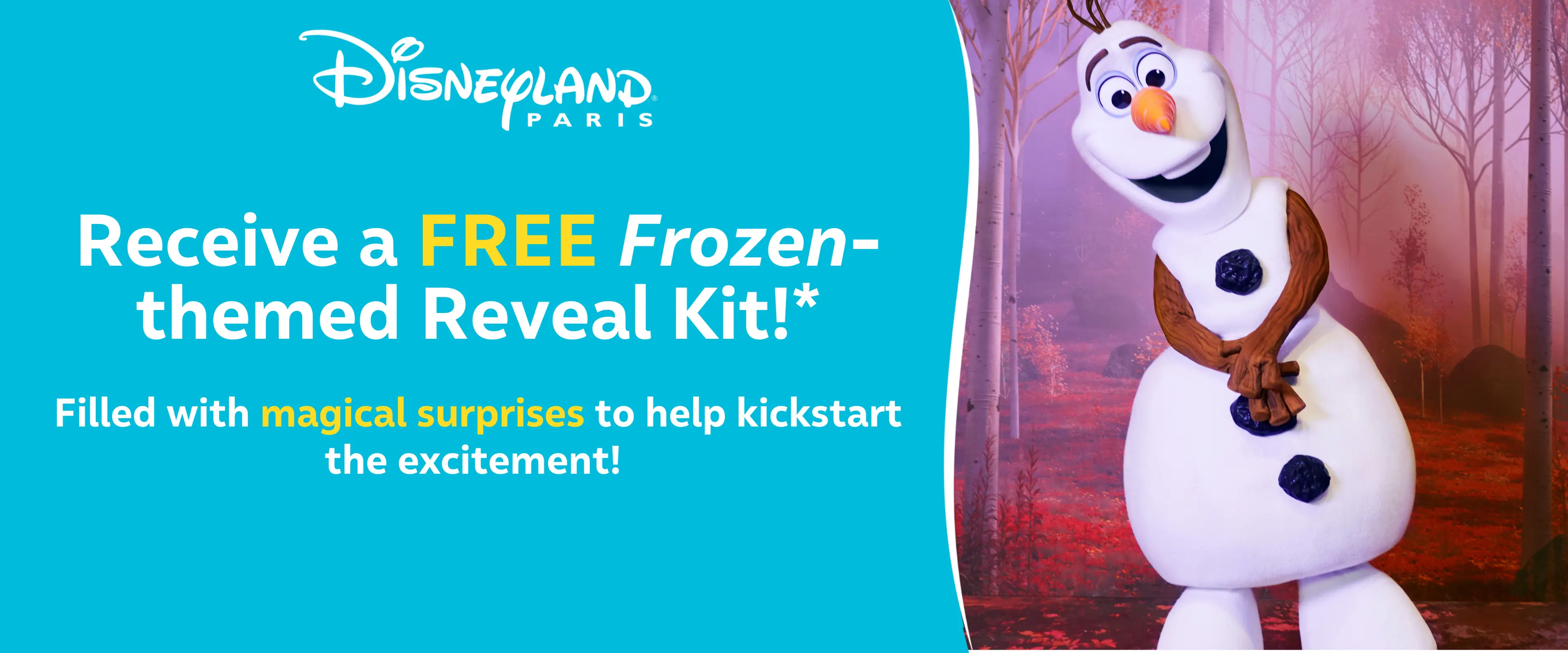 MagicBreaks Free Frozen-themed reveal kit carousel banner