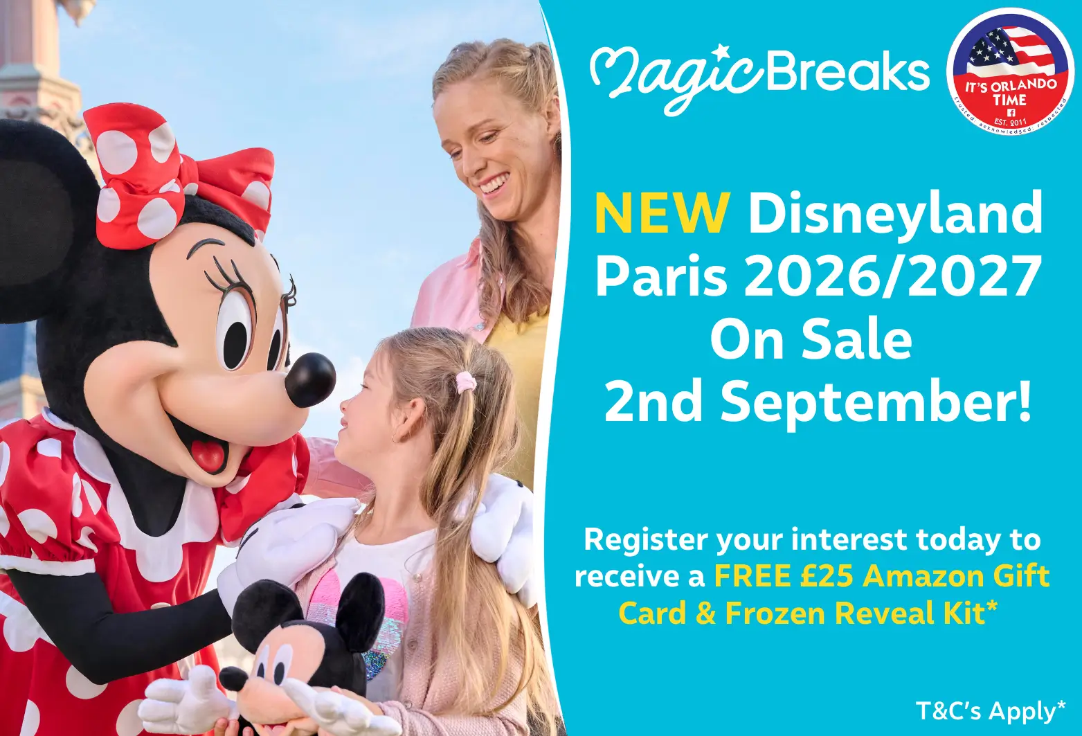 MagicBreaks 26/27 DLP New Season Registry carousel banner