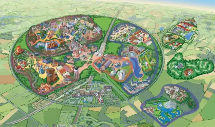 Disneyland® Paris Map