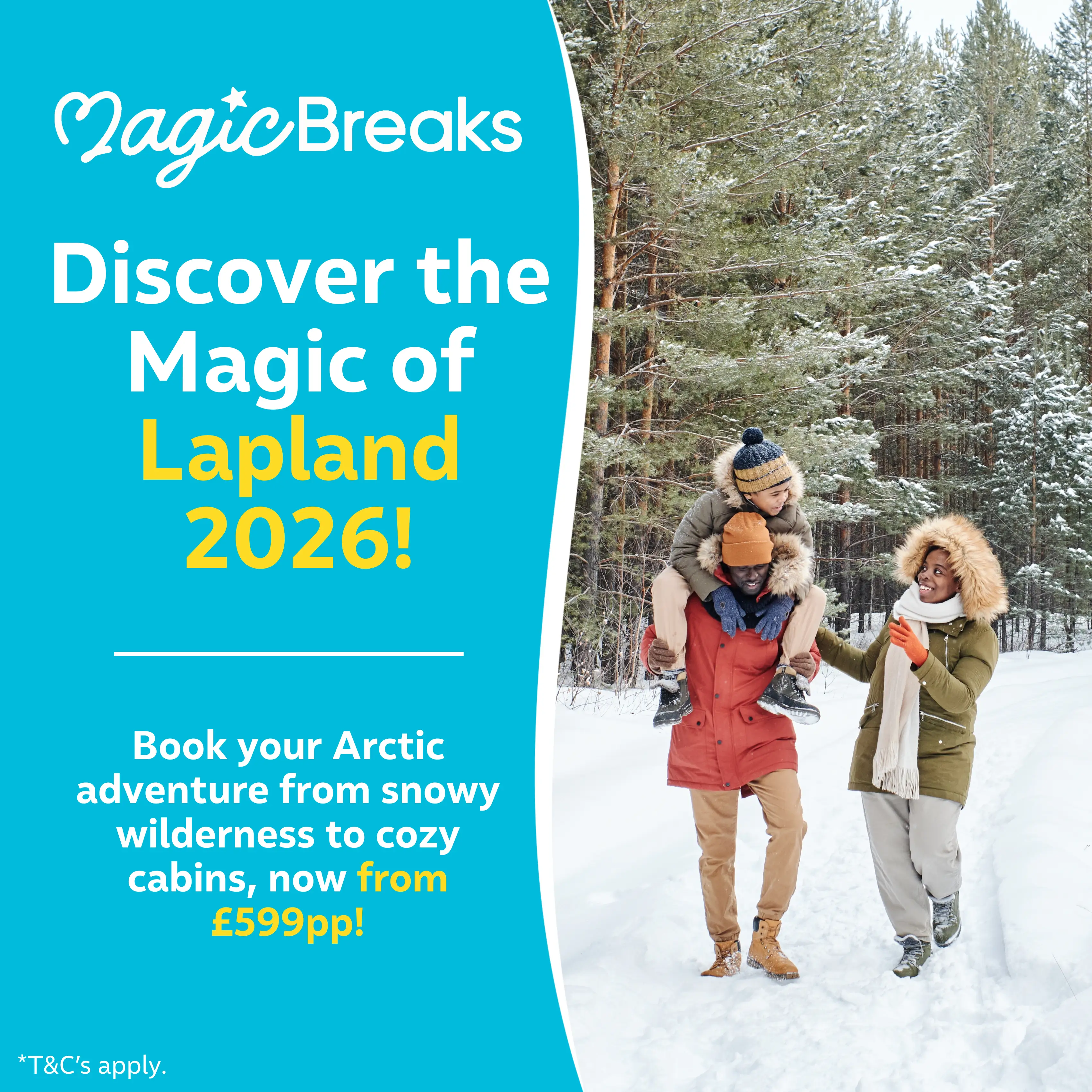 MagicBreaks Lapland 2026 carousel banner