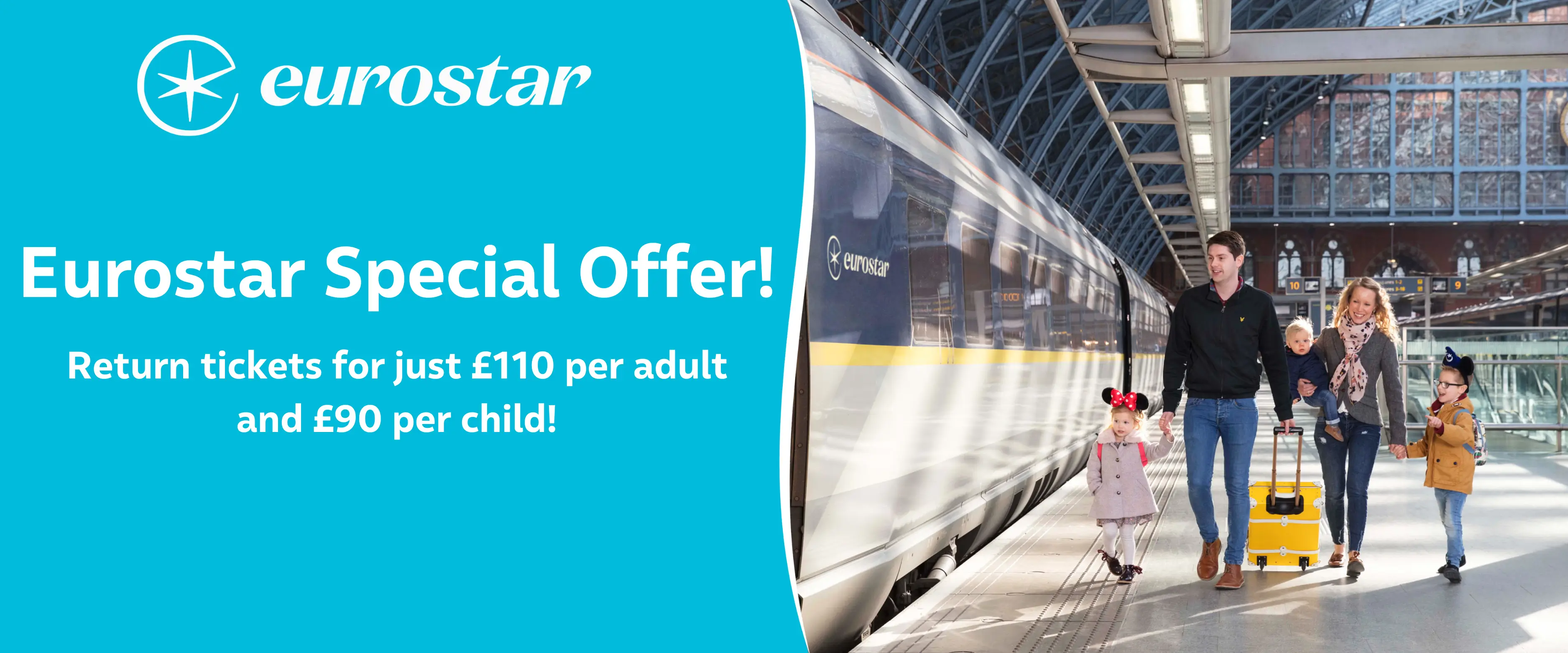 MagicBreaks Eurostar Special Offer carousel banner