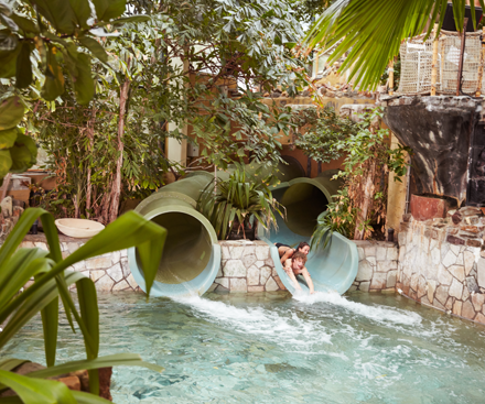 Waterslide Race