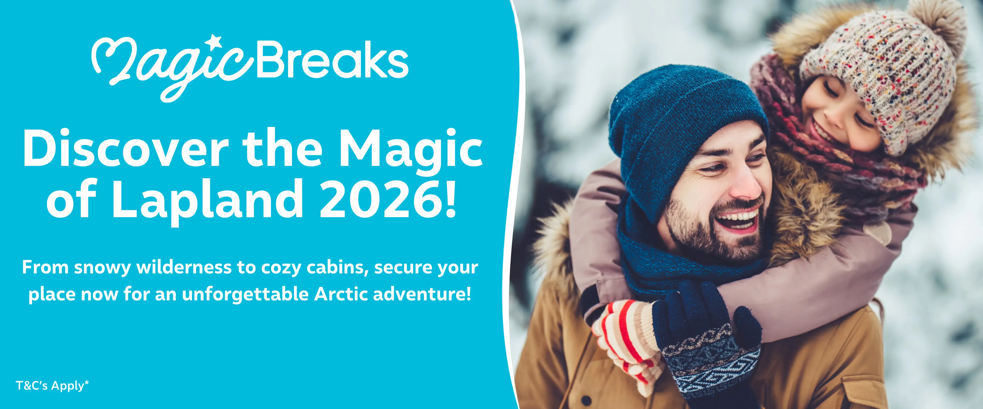MagicBreaks Lapland 2026 carousel banner