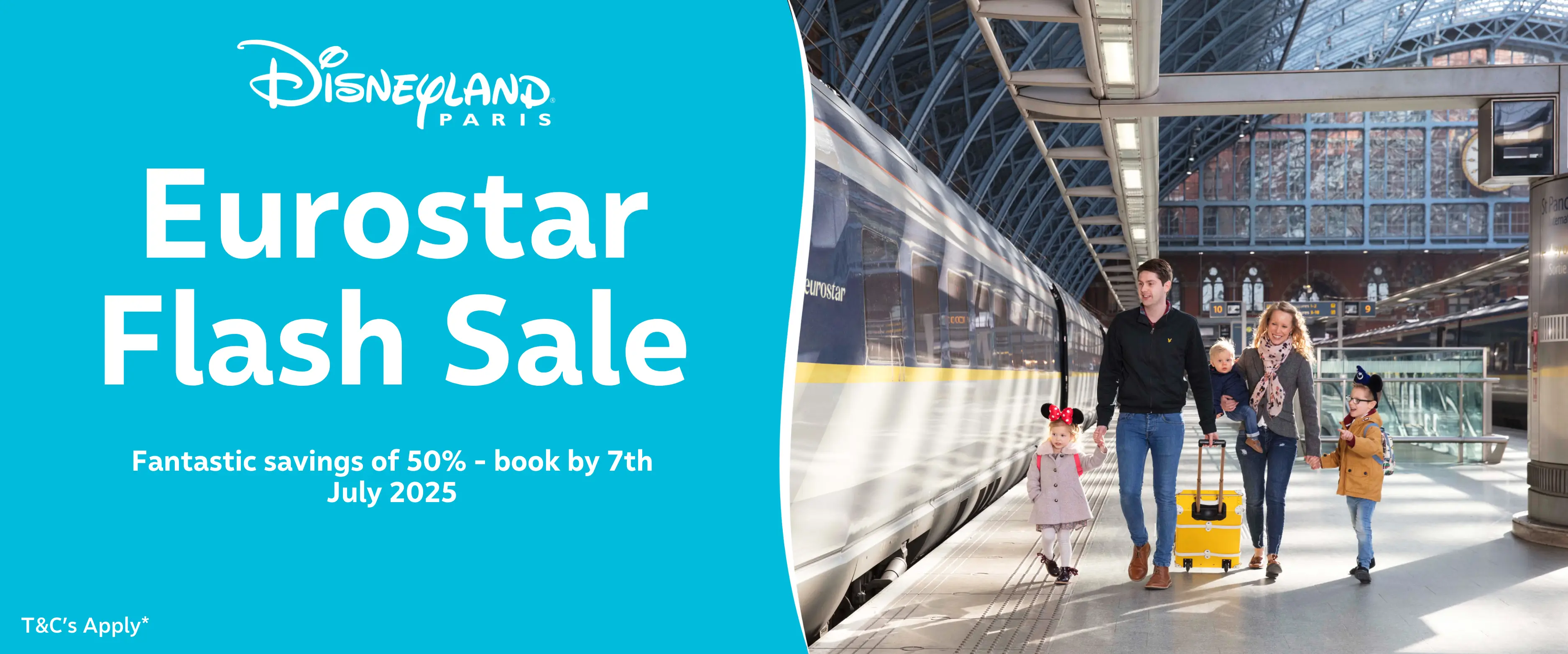 MagicBreaks Eurostar Flash Sale carousel banner