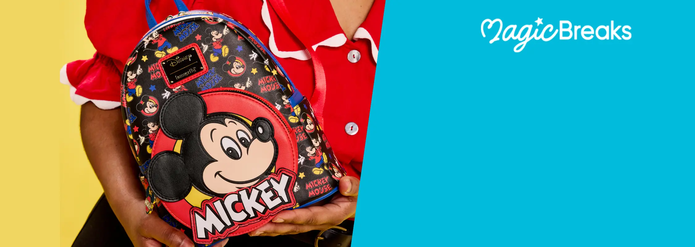 MagicBreaks Your FREE Disney Loungefly Backpack!* special offer carousel banner