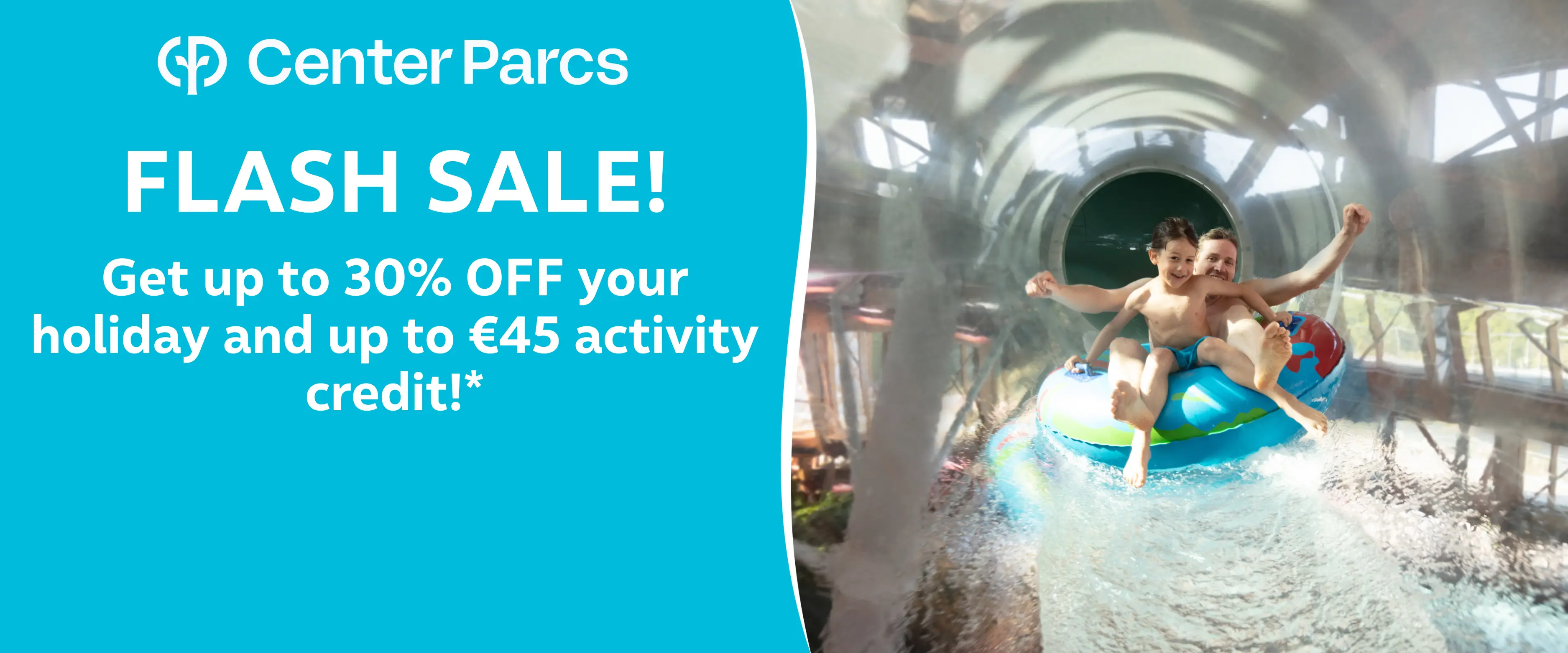 MagicBreaks Center Parcs Europe Sale 30 carousel banner