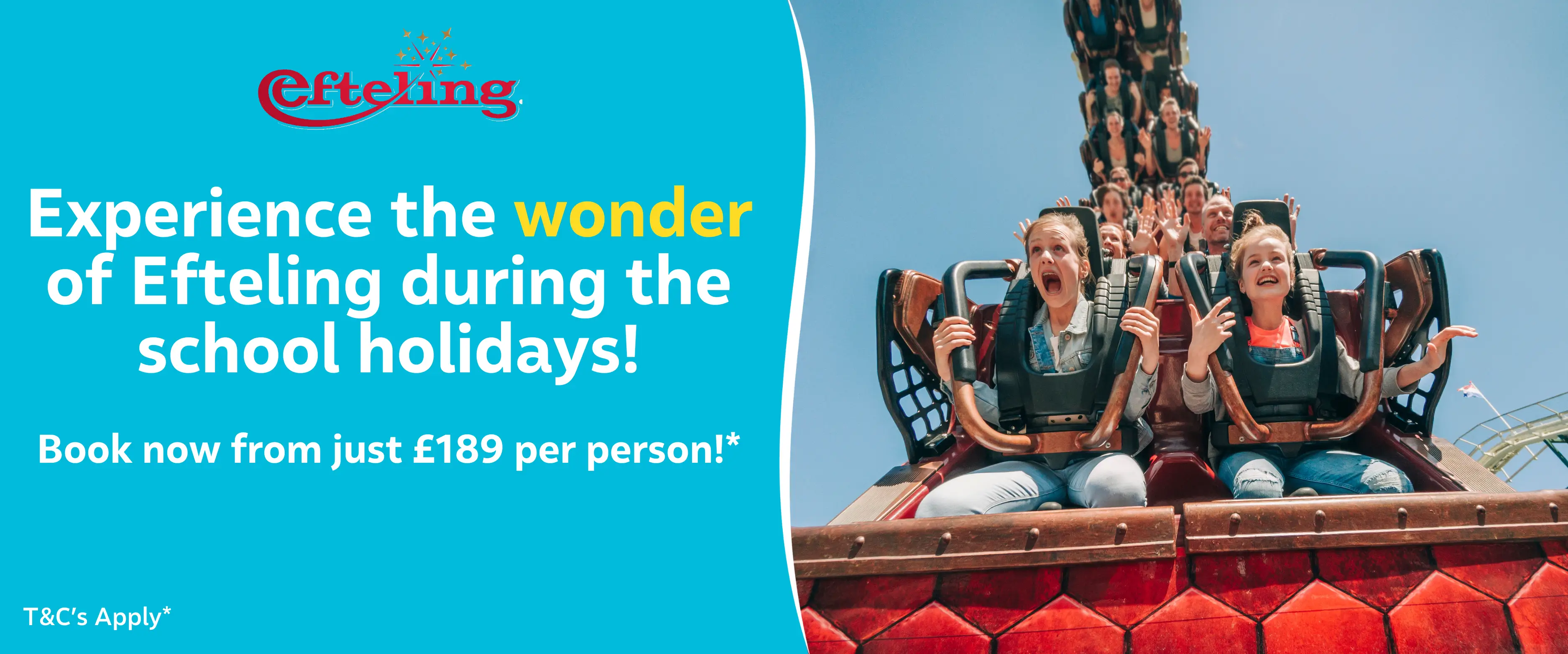 MagicBreaks EFTELING SCHOOL HOLIDAYS carousel banner