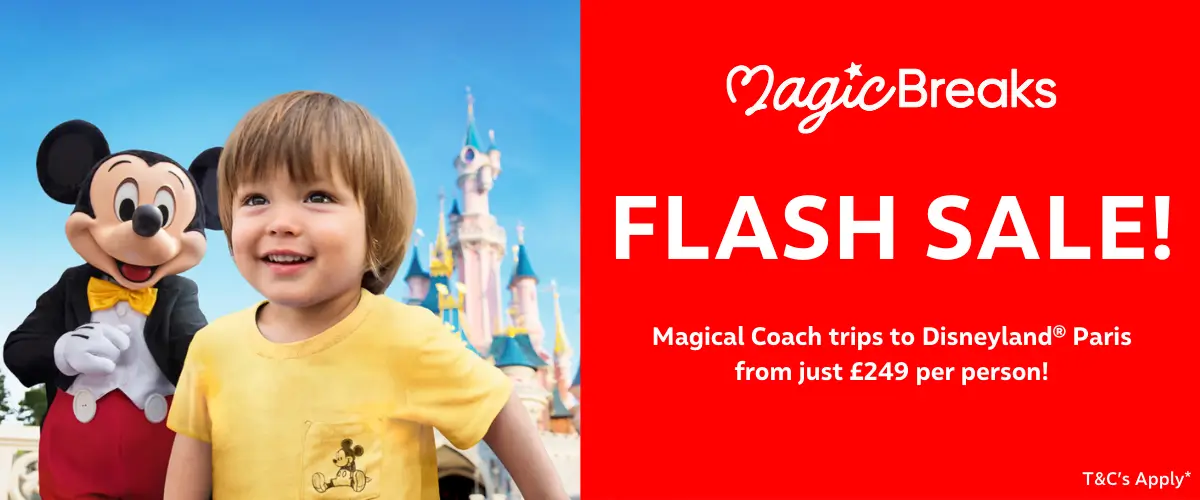 MagicBreaks Magical Coach Flash Sale carousel banner