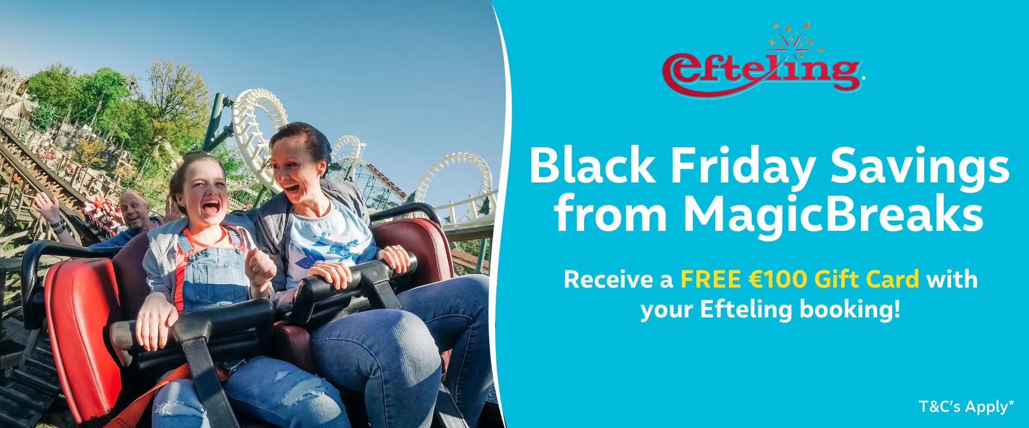 MagicBreaks Efteling Black Friday Offer carousel banner