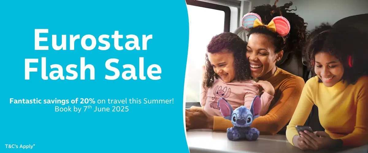 MagicBreaks Eurostar Flash Sale carousel banner