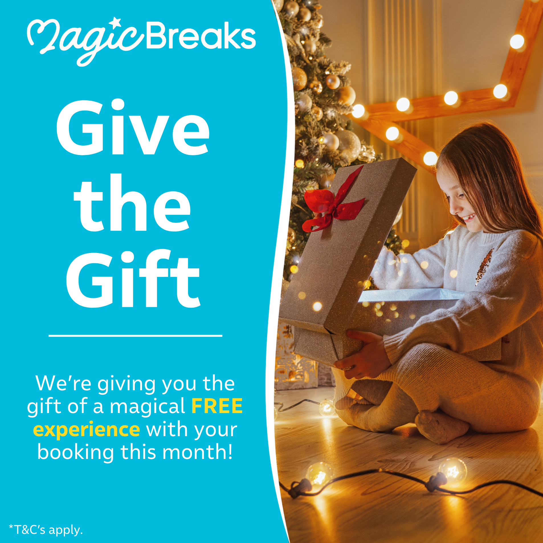MagicBreaks Give the Gift carousel banner