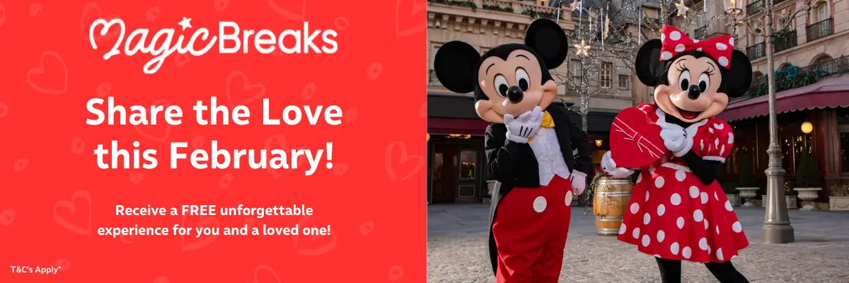 MagicBreaks Share the Love this February! carousel banner