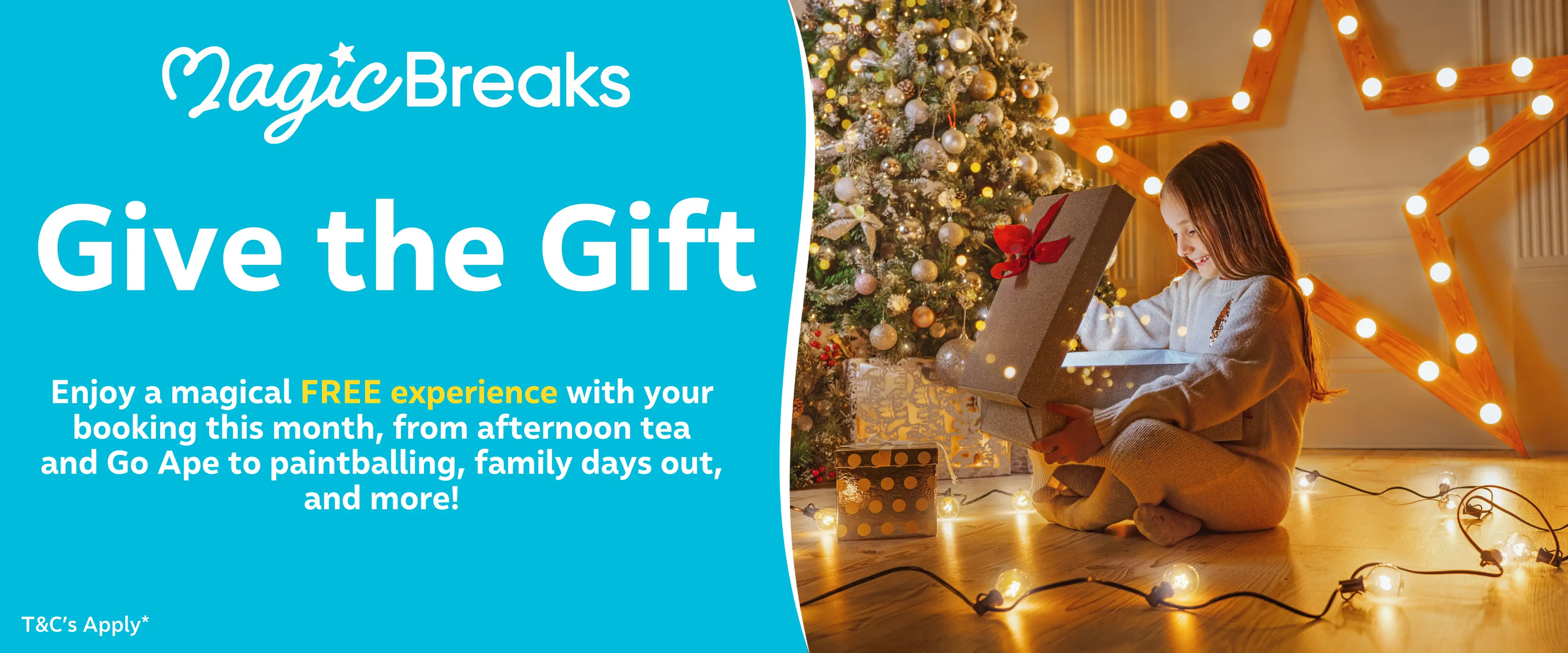 MagicBreaks Give the Gift carousel banner