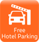 Free Hotel Parking hotel facility icon
