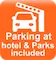 Free Hotel Parking hotel facility icon
