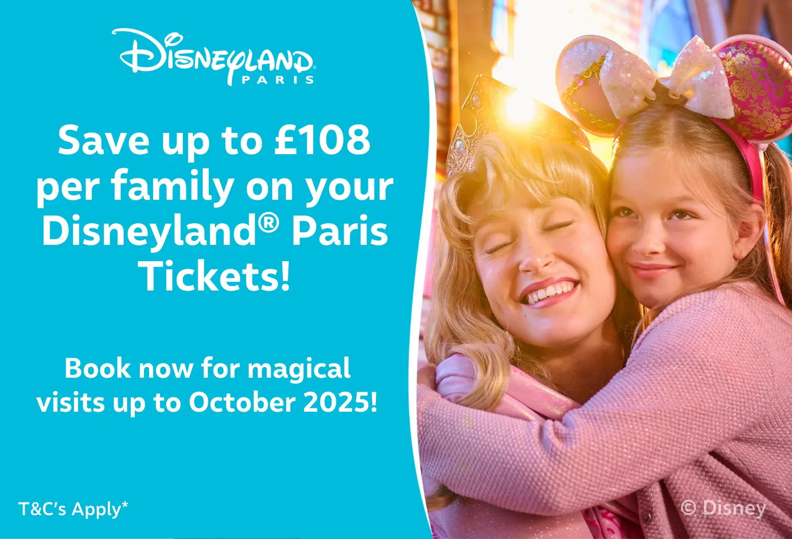 MagicBreaks £108 per family OFF Offer carousel banner