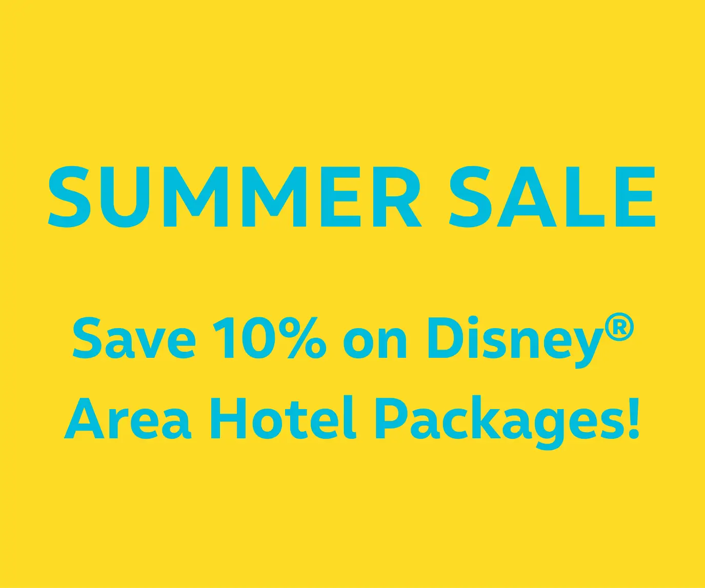 Disney Area Hotel Offers