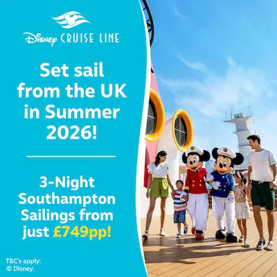 MagicBreaks Disney Cruise Line carousel banner