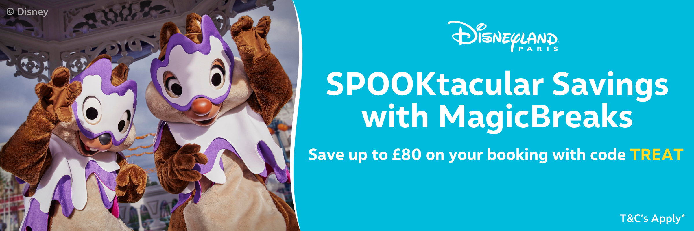 MagicBreaks Disney Hotels October Offer carousel banner