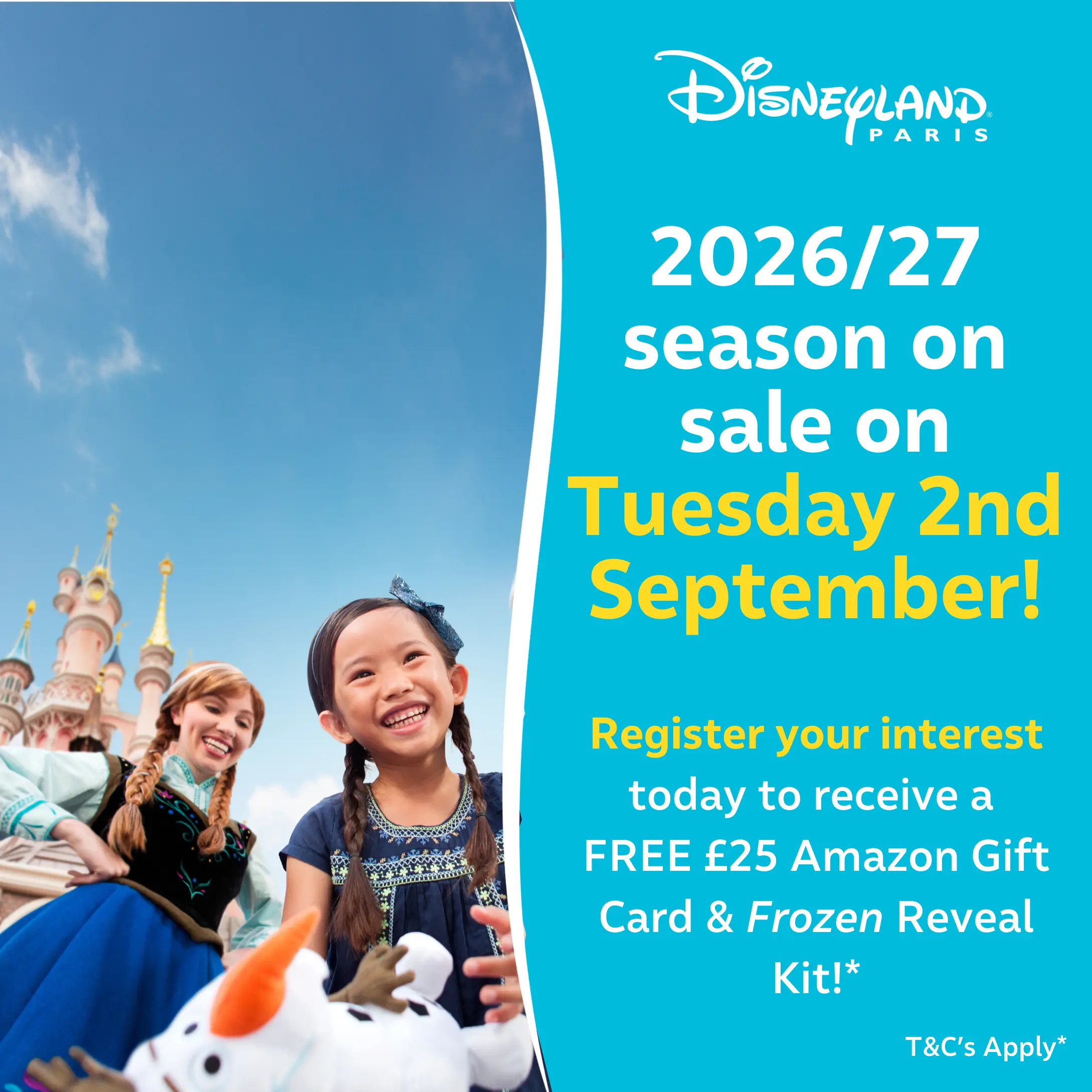 MagicBreaks New DLP Season advance registration carousel banner